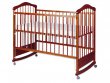 Postýlka Drewex Julius teak s bočnicí Postýlka Drewex Julius teak s bočnicí