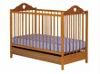 Postýlka Drewex Justýna teak se šuplíkem Postýlka Drewex Justýna teak se šuplíkem