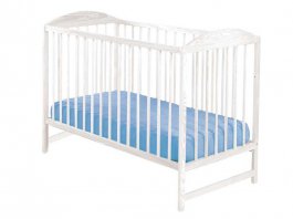 Zvětšit Postýlka Kuba II bílá transparent