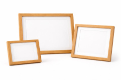 Dřevěné fotorámečky