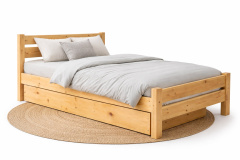 120x200 postele z masivu borovice