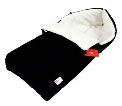 Fusak K4 bouclé - černá