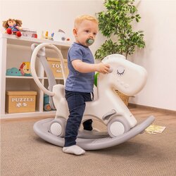 Dětský houpací koník 3v1