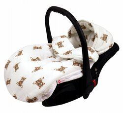 Lehký fusak z mušelínové bavlny - medvídci