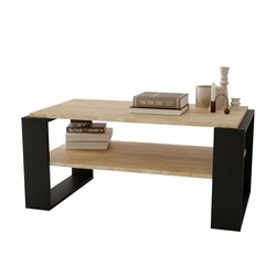 Konferenční stolek Prima loft 96 - dub bardolino/černá