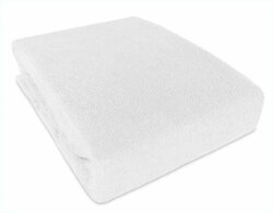 Frote prostěradlo s gumkou 90/200 cm ECONOMY - bílá Frote prostěradlo s gumkou 90/200 cm ECONOMY - bílá