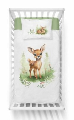 Povlečení do postýlky bambusové 135/100 cm - Koloušek