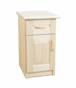 Noční stolek Lucie - smrk