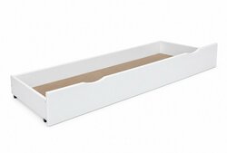 Zvýšený šuplík pod postel 198 cm - bílá