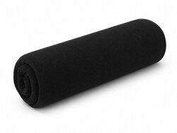 Frote prostěradlo s gumkou ECONOMY 160/200 cm - černá