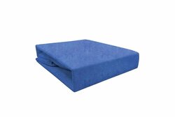 Frote prostěradlo LUX s gumkou 80/200 cm - tmavě modrá