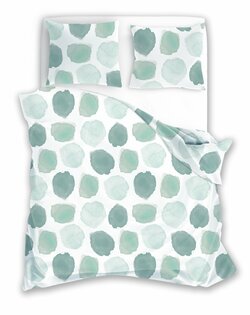 Povlečení ze saténového mikrovlákna 140 x 200 + 70 x 90 cm - model 001