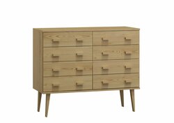 Komoda z masivu borovice Nord K2/4S 135/92/42 cm / přírodní Komoda z masivu borovice Nord K2/4S 135/92/42 cm / přírodní