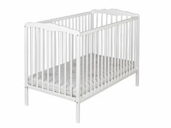 Postýlka buková Kira bílá 