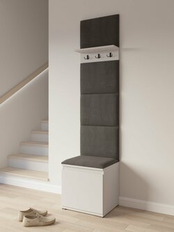 Čalouněná předsíňová sestava IBIZA Slim - různé barvy