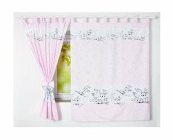 Dětské závěsy 120x160 cm - koala / růžová