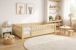 3v1 Rostoucí postel Montessori Lora 90/200 cm + rošt ZDARMA 3v1 Rostoucí postel Montessori Lora 90/200 cm + rošt ZDARMA