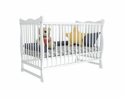 Postýlka Julka 120/60 cm - bílá