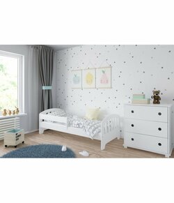 Postel Kvido 160/80 cm - bílá 