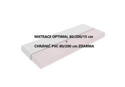 Matrace Optimal Comfort 80x200x15 cm + PVC chránič Matrace Optimal Comfort 80x200x15 cm + PVC chránič