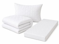Matrace PUR 180x80x10 cm + PŘIKRÝVKA + POLŠTÁŘ - TOP CENA