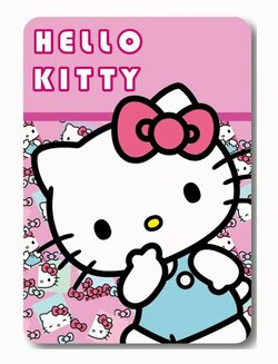 Dětské deka 100 x 140 cm - Hello Kitty