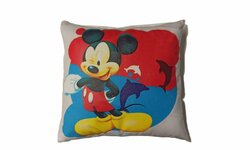 Dětský povlak na polštář 40x40 cm - Mickey Mouse / bílá