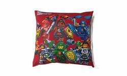 Dětský povlak na polštář 40x40 cm - Lego / červená
