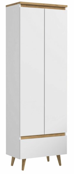 Policová šatní skříň skandinávský styl - Norge 02