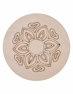 Dřevěný servírovací podtácek - vzor 5