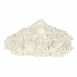 Kinetický písek - 1 kg bílá
