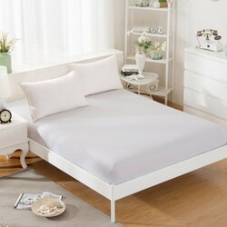 Jersey prostěradlo s gumkou 160/200 cm ECONOMY - popel Jersey prostěradlo s gumkou 160/200 cm ECONOMY - popel