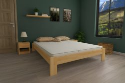 Postel Adam 140 x 200 cm + matrace Optimal 12 cm + rošt ZDARMA
