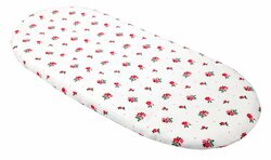 Mušelínové prostěradlo do kočárku / růžový květ