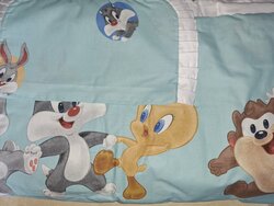 Sada do kočárku Tweety modrá