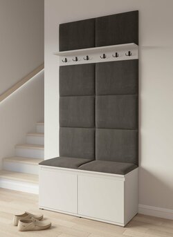 Čalouněná předsíňová sestava IBIZA - různé barvy