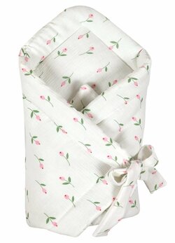 Mušelínová zavinovačka - tulipán