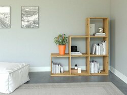 Regál, knihovna - Vista dub artisan Regál, knihovna - Vista dub artisan