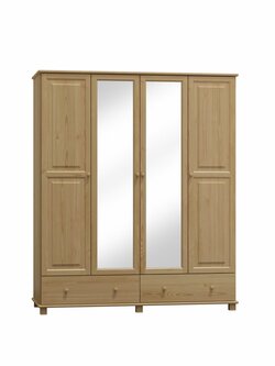 Šatní skříň z masivu borovice 74 160/190/60 cm Šatní skříň z masivu borovice 74 160/190/60 cm