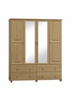 Šatní skříň z masivu borovice 78 180/190/60 cm Šatní skříň z masivu borovice 78 180/190/60 cm