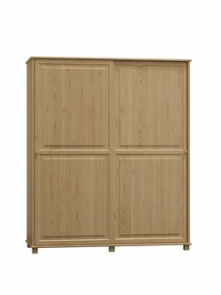 Šatní skříň z masivu borovice 82 90/190/60 cm Šatní skříň z masivu borovice 82 90/190/60 cm