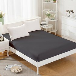Jersey prostěradlo s gumkou 140/200 cm ECONOMY - šedá Jersey prostěradlo s gumkou 140/200 cm ECONOMY - šedá