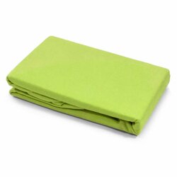Prostěradlo jersey nepropustné PVC 120/60 zelená Prostěradlo jersey nepropustné PVC 120/60 zelená