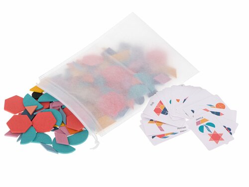 Dřevěné skládací puzzle - 180 elementů