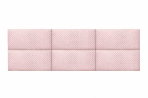 Dětský čalouněný panel MINKY - světle modrá