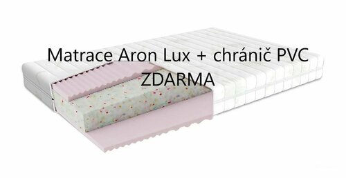 Matrace Aron LUX 90x200x15 cm + PVC chránič ZDARMA