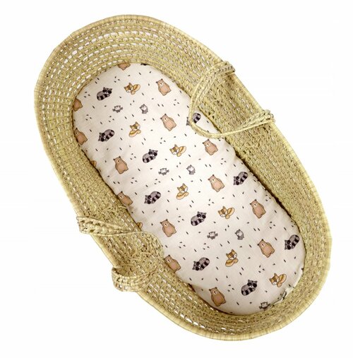 Mušelínové prostěradlo do kočárku / zvířátka