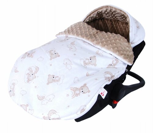 Fusak minky - šitý medvídek 90 cm