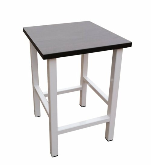 Taburet Loft 45 - bílá