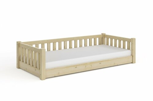 3v1 Rostoucí postel Montessori Lora 90/200 cm + rošt ZDARMA